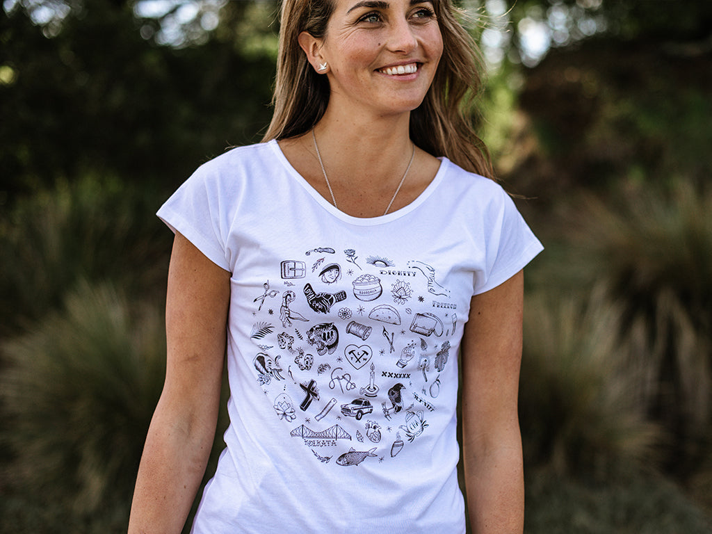 Modsige leninismen når som helst Stay True Women's T-Shirt - Sustainable and Ethical Organic Cotton Tee –  Paper Rain
