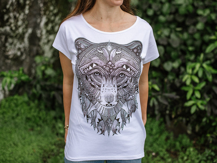 Bear - Women's T-shirt - White