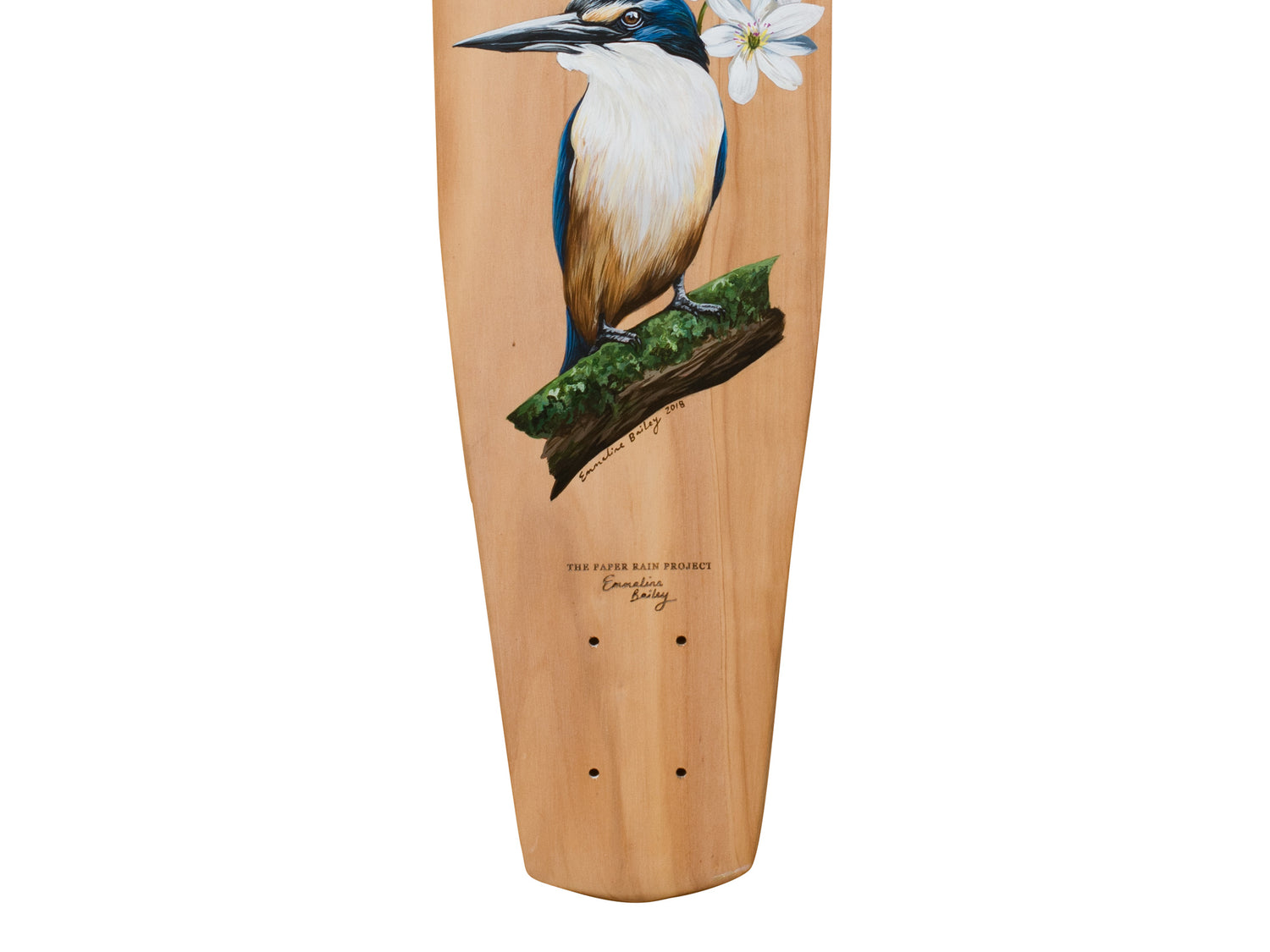Kingfisher - Emmaline Bailey, hand painted art board