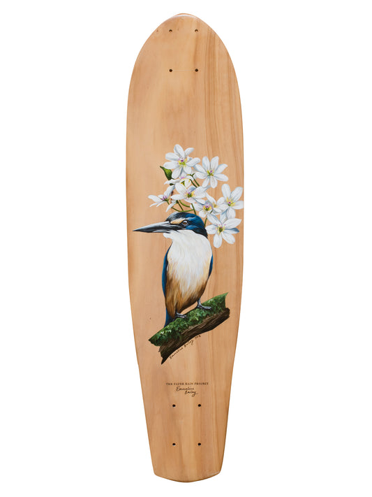 Kingfisher - Emmaline Bailey, hand painted art board
