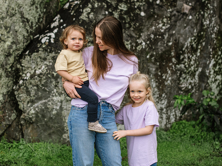 Kids T-shirt - Lilac