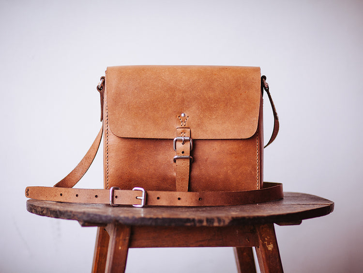 The Tan Companion Satchel by The Loyal Workshop